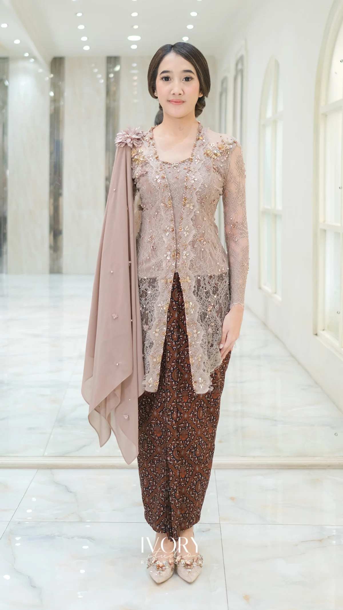 [Ready Stock] Mocca Kebaya Kutubaru