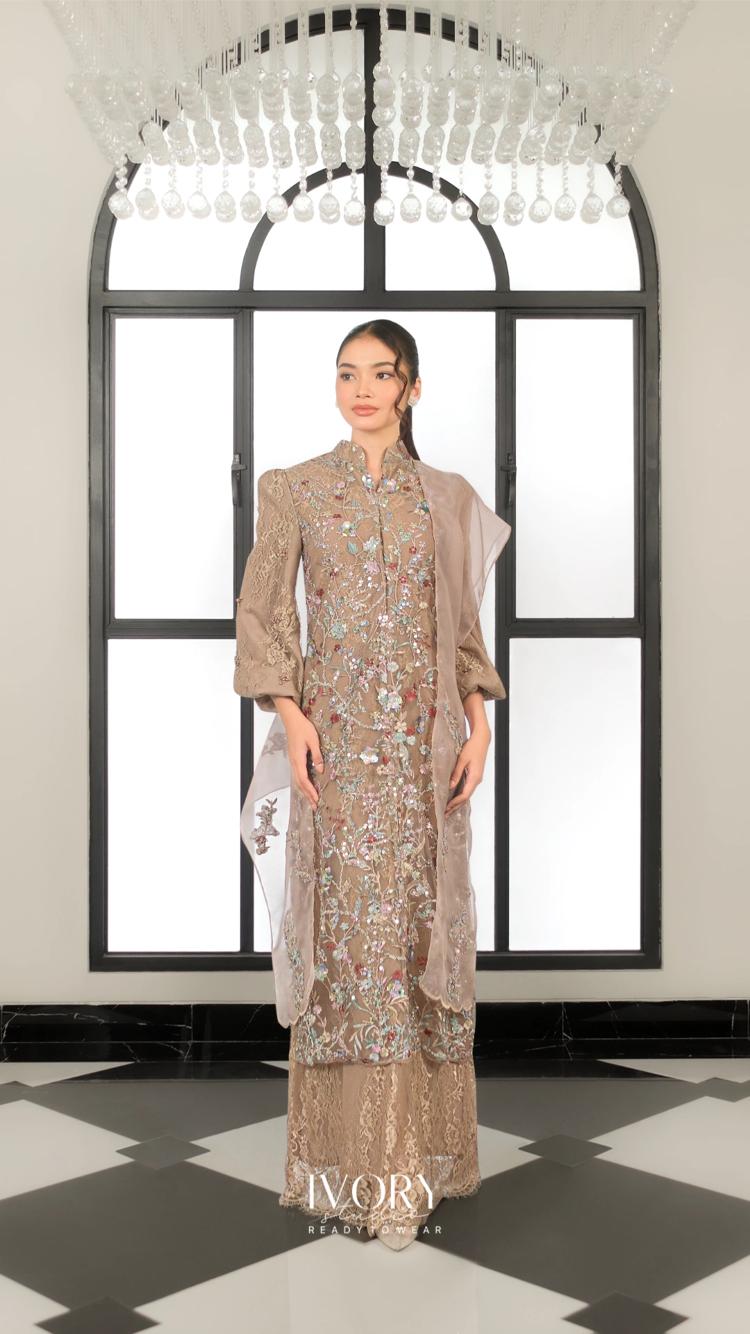 Swaralina | Vivienne Selestara Dress in Mocca