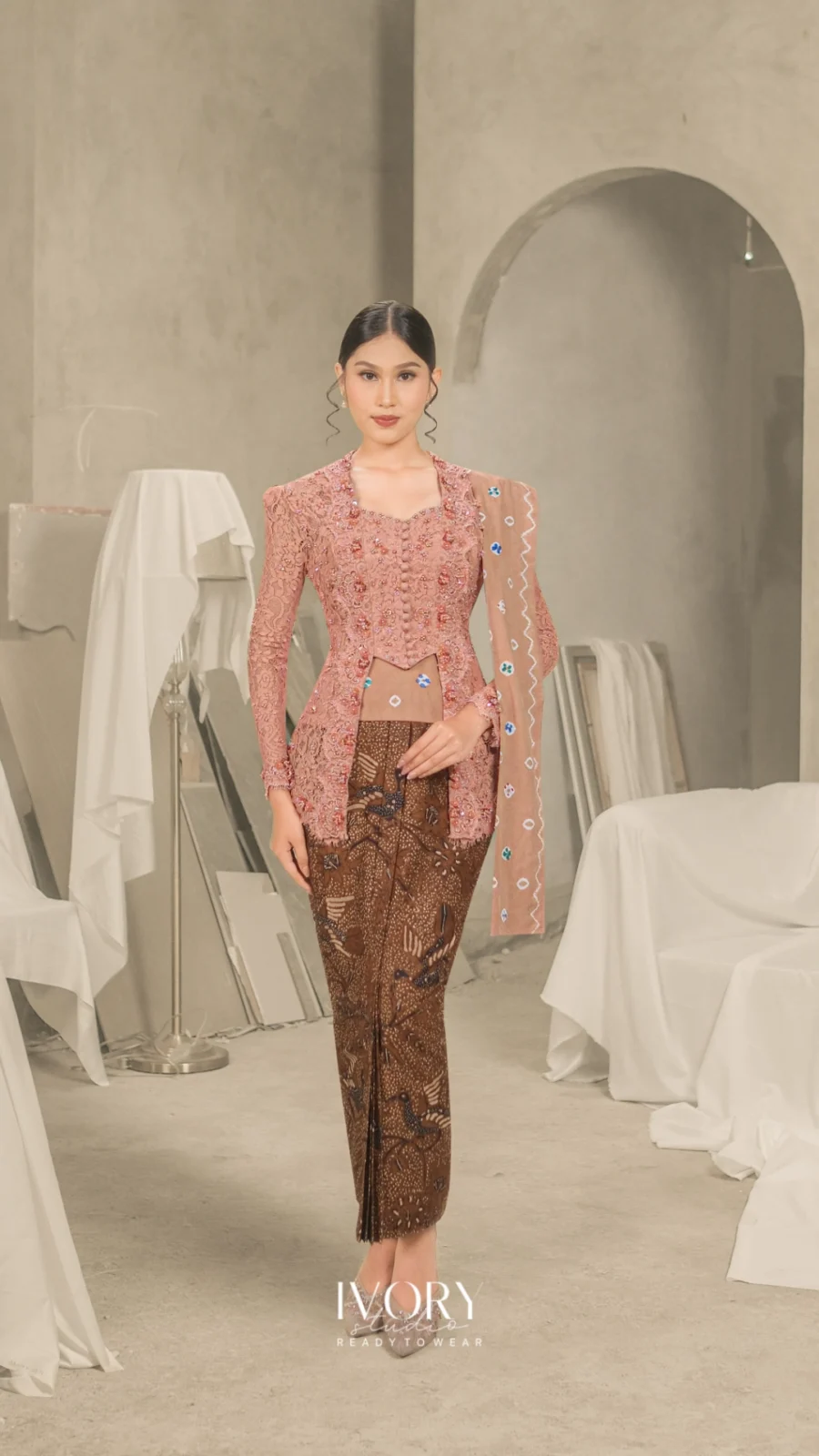 Through the Ages | Karuna Kebaya Kutubaru Marsala