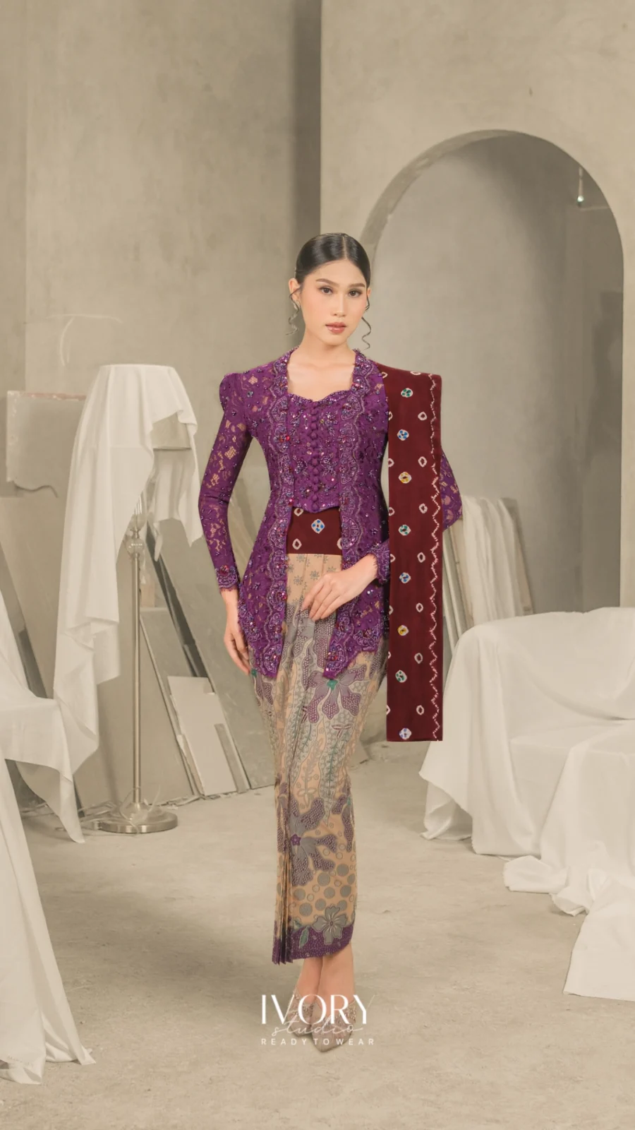 Bahtera | Karuna Mulberry Kutubaru Kebaya