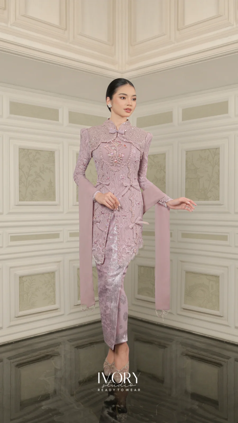 Vice Versa | Bow of Vows Kebaya in Mauve