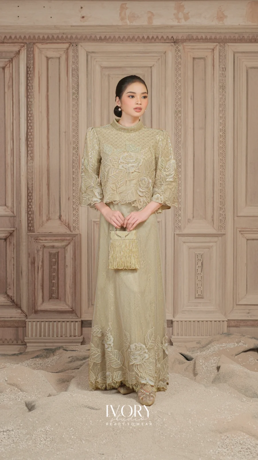 Miles & Moments | Melody of Misty Dress in Taupe