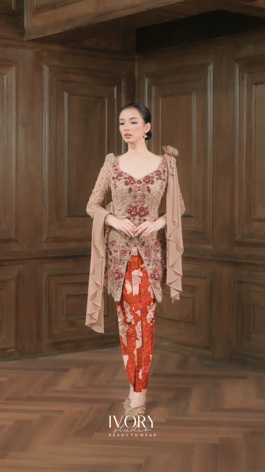 Make Classic Great Again | Lasiana Praline Kebaya in Rosemocca
