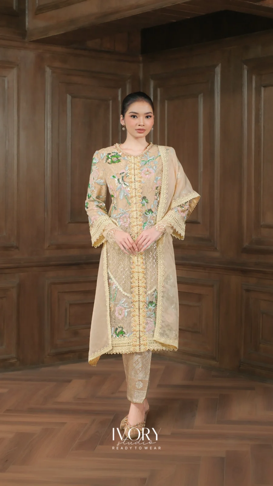 Make Classic Great Again | Menda Scentine Labuh Kebaya in Beige