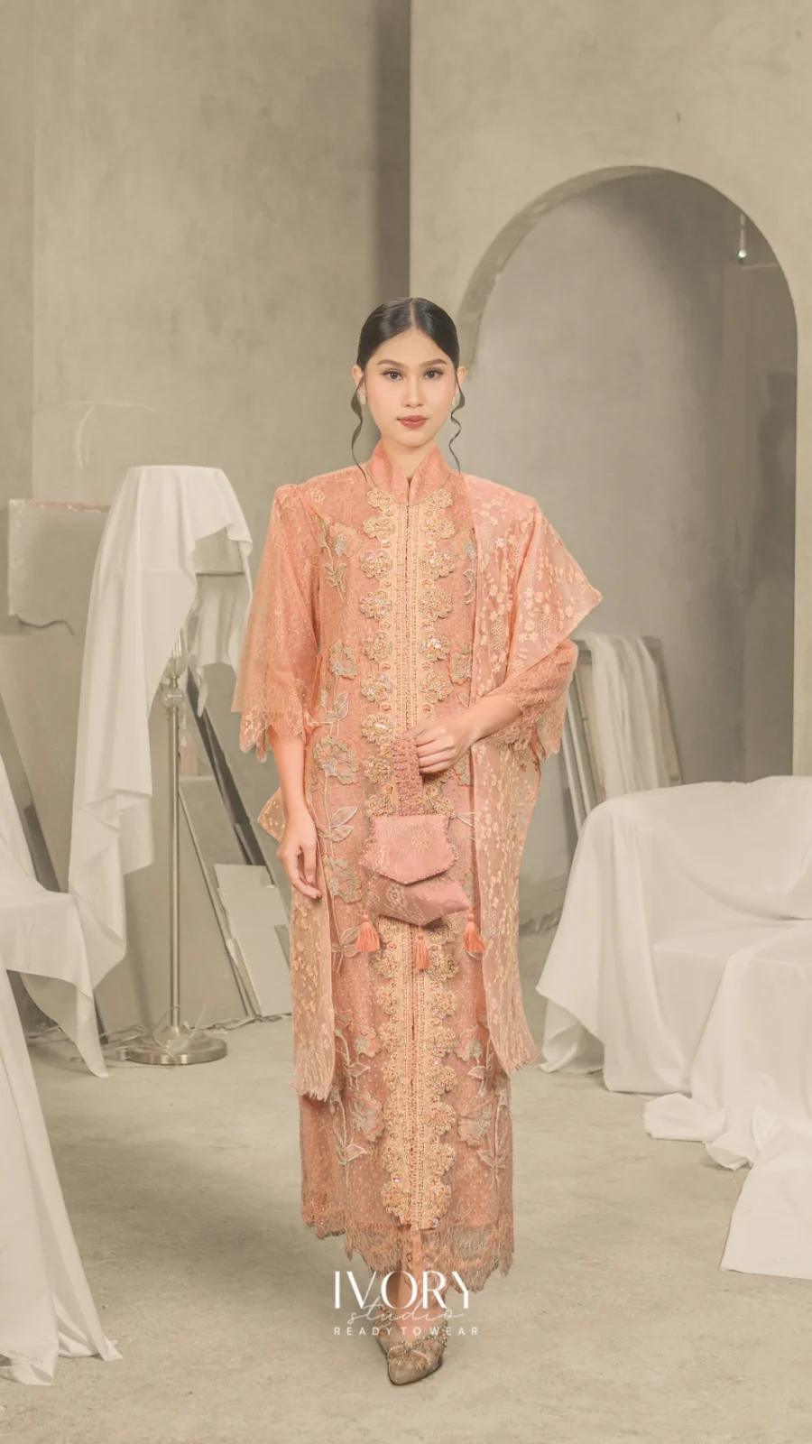 Prasatti | Shasha Lule Dress in Marsala