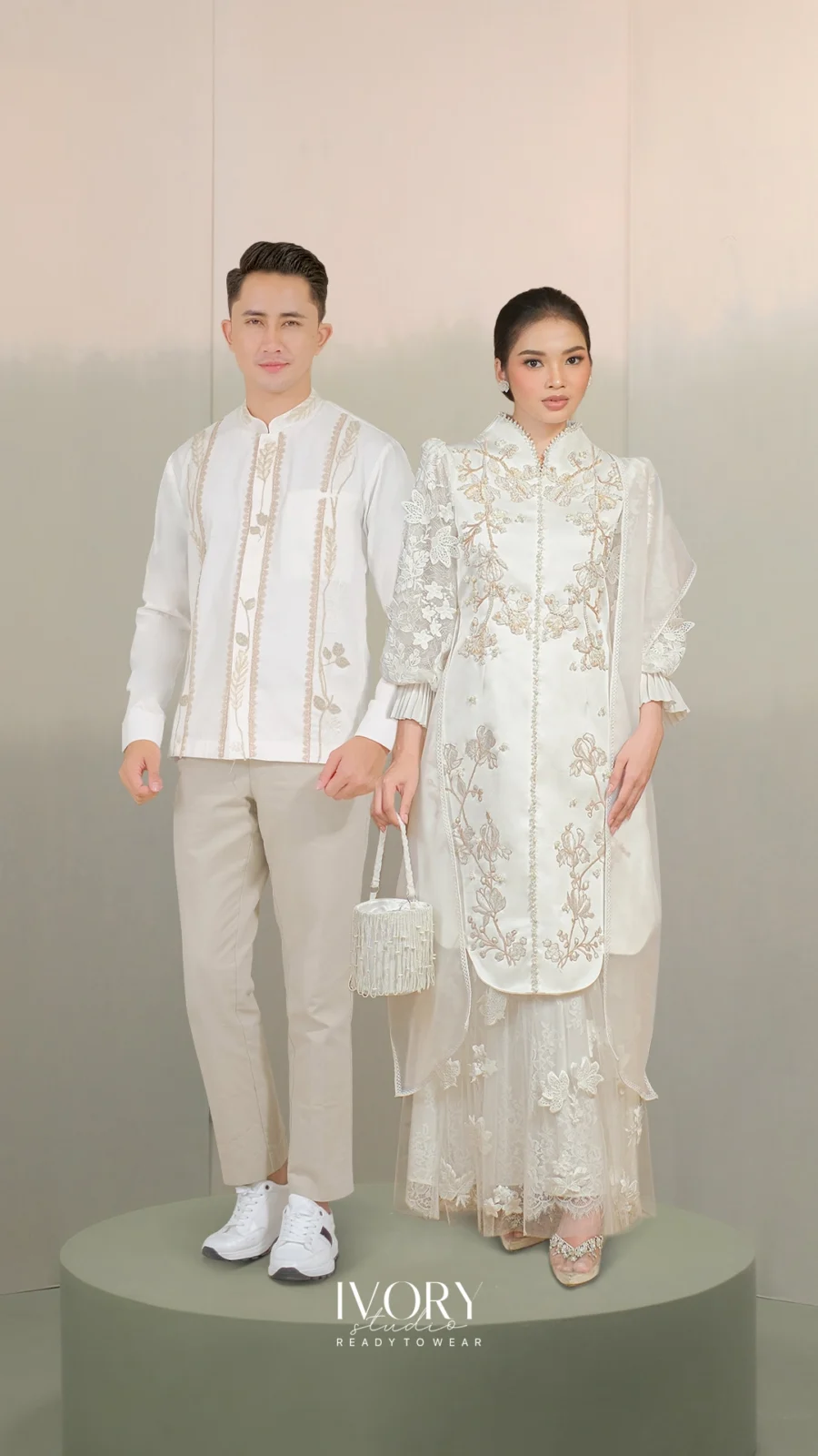 Miles & Moments | Grails of Lullaby Dress in White Couple Look