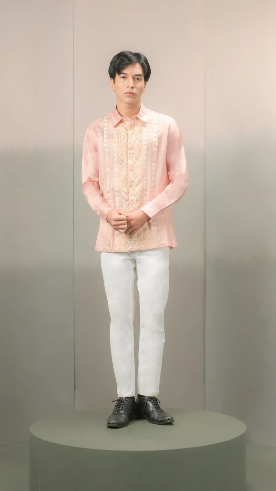 Anyaman Hikayat | Kisah I Laurang Shirt in Rosegold