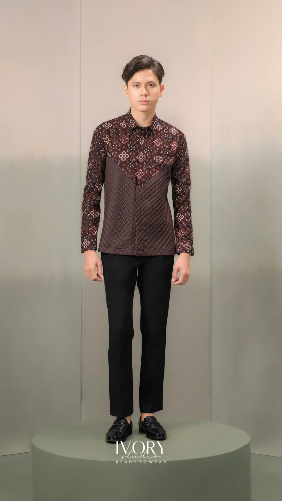 Anyaman Hikayat | Kisah Roro Jonggrang Shirt in Coffee Bean